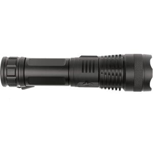 Lion Power Optics High-Powered Rechargeable 1800 Lumens LED Flashlight, Black, LPO150