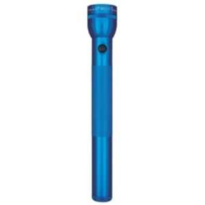 Maglite 4-Cell D Heavy Duty Aluminum Water Resistant Flashlight, Blue S4D115