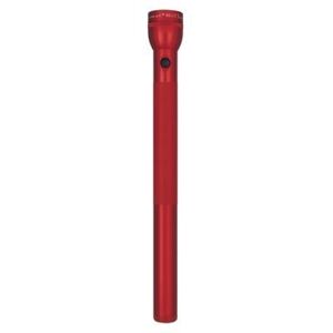 Maglite 6-cell D Heavy Duty Aluminum Water Resistant Flashlight, Red S6D035