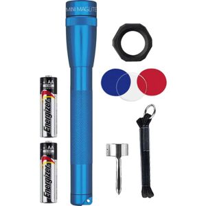 Mini Maglite LED Flashlight Combo Pack, Blue, SP2211C