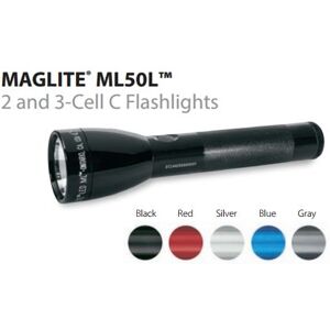 Maglite Ml50l Led Flashlight, Gray, ML50L-S2096