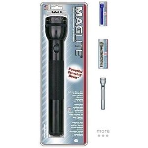 Maglite Standard 3 Cell D LED Flashlight, Blue, Blister Pack, S3D116