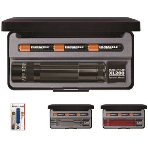 Maglite XL200 3-Cell AAA LED Flashlight, Black, Blister Pack S3016