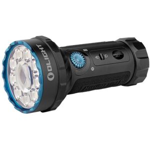 Olight Marauder Mini 7000 Lumen Super Bright Rechargeable Flashlight, Black, FL-OL-MARAUDERMINI-BK