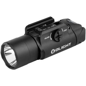 Olight PL Turbo Valkyrie LED Long Range Rail Mount Flashlight, 800 Lumen, Black, FL-OL-PLTURBO-BK