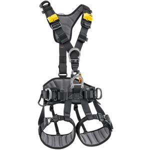 Petzl Avao Fast International Harness, Black/Yellow, 1, C071DB01