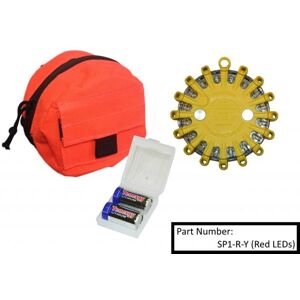 Powerflare 1-Pack PowerFlare Soft Pack, Blue LEDs, Blue Shell, SP1-B-BL