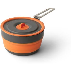 Sea to Summit Frontier UL Collapsible 1L Pot, Puffin's Bill Orange, A1244