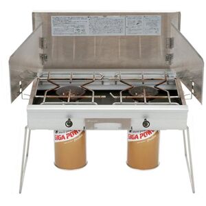 Snow Peak Double Burner LI Stoves, One Size, GS-230