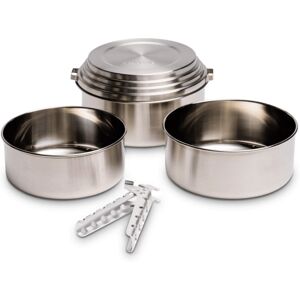 Solo Stove 3 Pot Set, Stainless Steel, Small, SS3PS