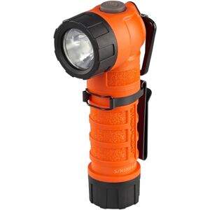Streamlight PolyTac 90X USB Multi-Fuel Right-Angle Rechargeable LED Flashlight, SL-B26 Battery Pack, Orange, 88838