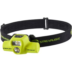 Streamlight USB HAZ-LO Intrinsically Safe Headlamp, 120V AC, Box, Yellow, 61463