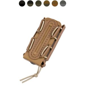 G-Code Soft Shell Scorpion Pistol, Tall, Cobra Paddle, Ambidextrious, Green On Black, SS-P1-COBRA-GNBK