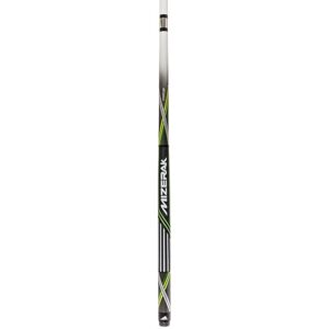 Mizerak 58in Premium Carbon Sport Grip Cue, Green, P1884G