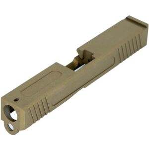 OpticsPlanet Exclusive EC Defense MK-1 Stripped G19 Pistol Slide, Burnt Bronze, EC -MK1 BURNT BRONZE