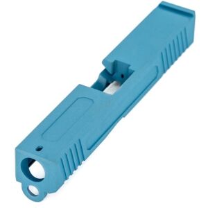 OpticsPlanet Exclusive EC Defense MK-1 Stripped G19 Pistol Slide, Titanium Blue, EC -MK1 TITANIUM BLUE