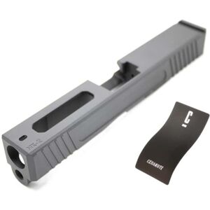 USED, OpticsPlanet Exclusive EC Defense MK-2 Stripped G19 Pistol Slide, Armor Black, EC -MK2 BLK