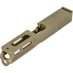 OpticsPlanet Exclusive EC Defense MK-5 Stripped G19 Pistol Slide, Burnt Bronze, EC-MK5 BURNT BRONZE