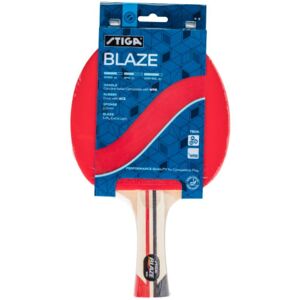 Stiga Blaze Table Tennis Racket, Red/Brown, T1251