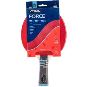 Stiga Force Table Tennis Racket, Black, T1241