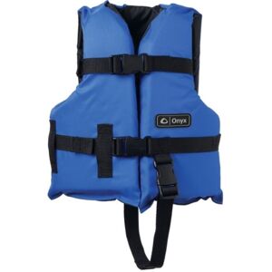 Onyx Full Throttle Universal General Purpose Life Vest, for Children, Nylon, Foam, Blue, Black, 103000-500-001-12