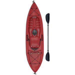 Lifetime Products Tamarack 100 Sit-On-Top Kayak w/Paddle, Red, 90486