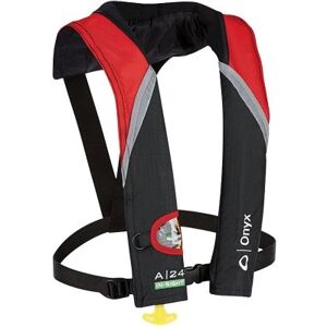 ONYX A-24 In-Sight Auto Life Jacket, Red, 133200-100-004-15