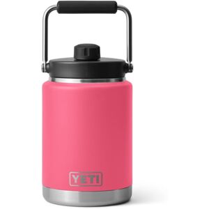 Yeti Rambler Half Gallon Jug, Tropical Pink, Half Gallon, 21071502994