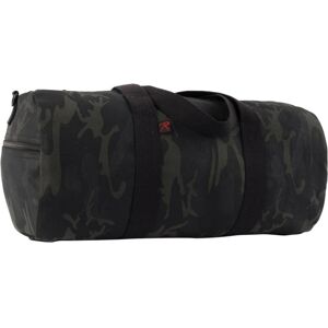 Rothco Canvas Shoulder Duffle Bag, Midnight Black Camo, 19 in, 22214-19Inches