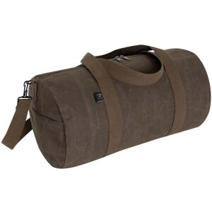 Rothco 19 Inch Waxed Canvas Shoulder Duffle Bag, Brown, 2416-Brown