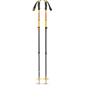 Black Diamond Traverse 3 Ski Poles, Sulphur Green, 140 cm, BD11161230591401