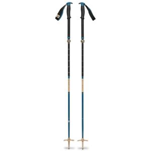 Black Diamond Traverse Compactor Ski Poles, Creek Blue, 125 cm, BD11161340641251
