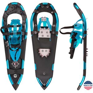 Crescent Moon Sawtooth 27 Snowshoes, Teal, GOLD9-TEAL