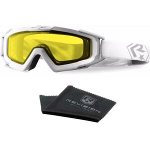 Revision Snowhawk Goggle System Basic Kit, White Frame - 4-0101-0012