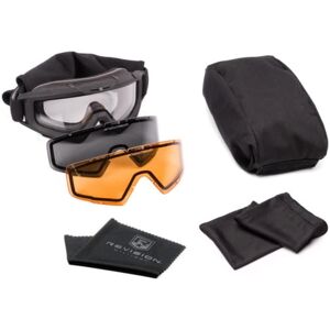 Revision Snowhawk Goggle System Deluxe Kit, Black Frame - 4-0101-0007