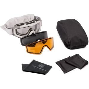 Revision Snowhawk Goggle System Deluxe Kit, White Frame - 4-0101-0008