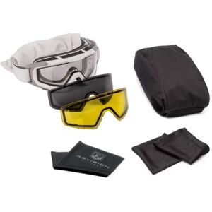 Revision Snowhawk Goggle System Deluxe Kit, White Frame - 4-0101-0004