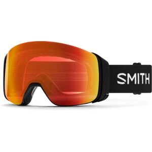 Smith 4D Mag Goggle, ChromaPop Everyday Red Mirror , Black, M007320JX99MP