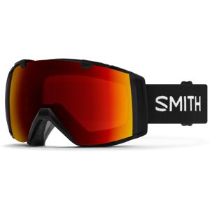 Smith I/O Goggles, Black, Chromapop Sun Red Mirror, M006382QJ996K