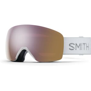 Smith Skyline Googles, ChromaPop Everyday Rose Gold Mirror, White Chunky Knit, M006810OR99M5