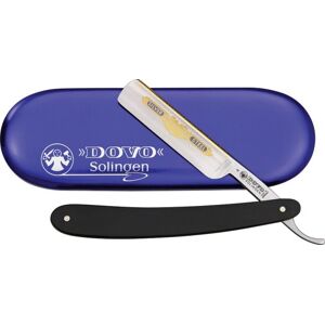 Dovo Straight Razor Carbon, Ebony Wood Handle DOV4580