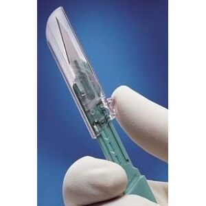 BD Bard-Parker Protected Disposable Scalpels, Sterile, BD Medical 372611, Pack of 10