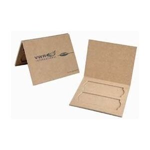 Heathrow Disposable Two-Place Slide Mailer HS9904V Vwr Mailer 2 Slide Cboard PK24, Pack