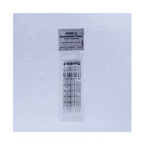 Kimble/Kontes Shorty Disposable Serological Pipets, Glass, Sterile, Plugged, Kimble 72110 25210 Multi-Packs