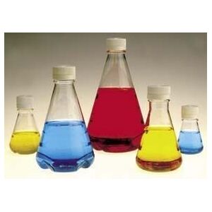 Nalge Nunc Disposable Erlenmeyer Flasks, PETG, Sterile, NALGENE 4113-2000