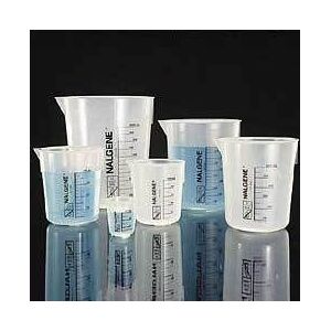 Nalge Nunc Griffin Low Form Graduated Beakers, Polypropylene, NALGENE 1201-0050, Case