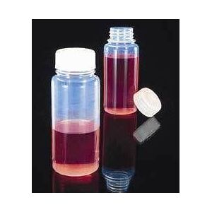 Nalge Nunc Laboratory Bottles, Teflon FEP, Wide Mouth, NALGENE 2100-0008, Each