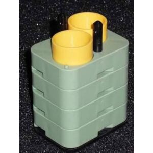 Thermo Fisher Scientific Heraeus Megafuge 1.0/1.0R All-Purpose Tabletop Centrifuges, Scientific Tube Adapters For Sealed Rotor, Rectangular Buckets, 1 x 150 Ml Din Standard, 75005326