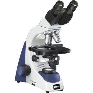 UNICO Binocular Microscope WF10X 4X, 10X, 40XR, 100XR Achromat w/ LED Illumination G380-LED
