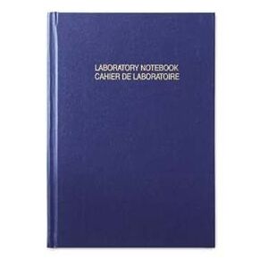 VWR English/French Good Laboratory Practice Notebooks 818-0080 Ruled Format A4, Pack of 10